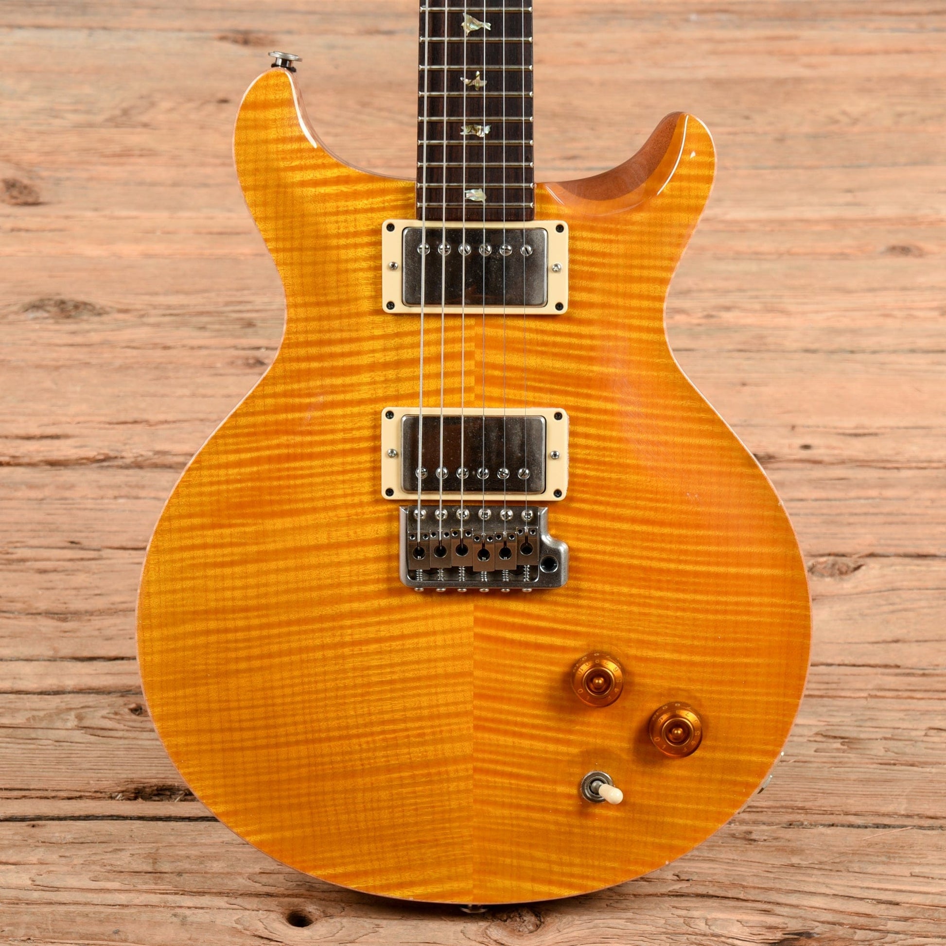 PRS Santana Signature III 10-Top Santana Yellow 2001 Electric Guitars / Solid Body