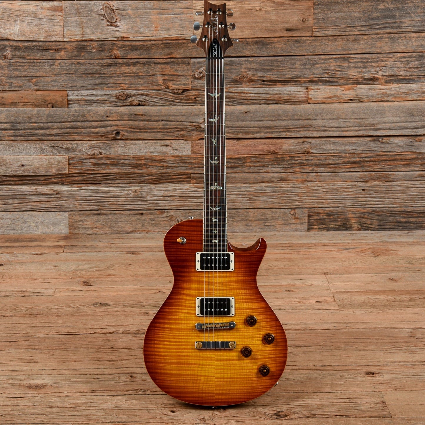 PRS SC 245 Artist Package w/ Brazilian Rosewood Fretboard McCarty Sunburst 2016 Electric Guitars / Solid Body