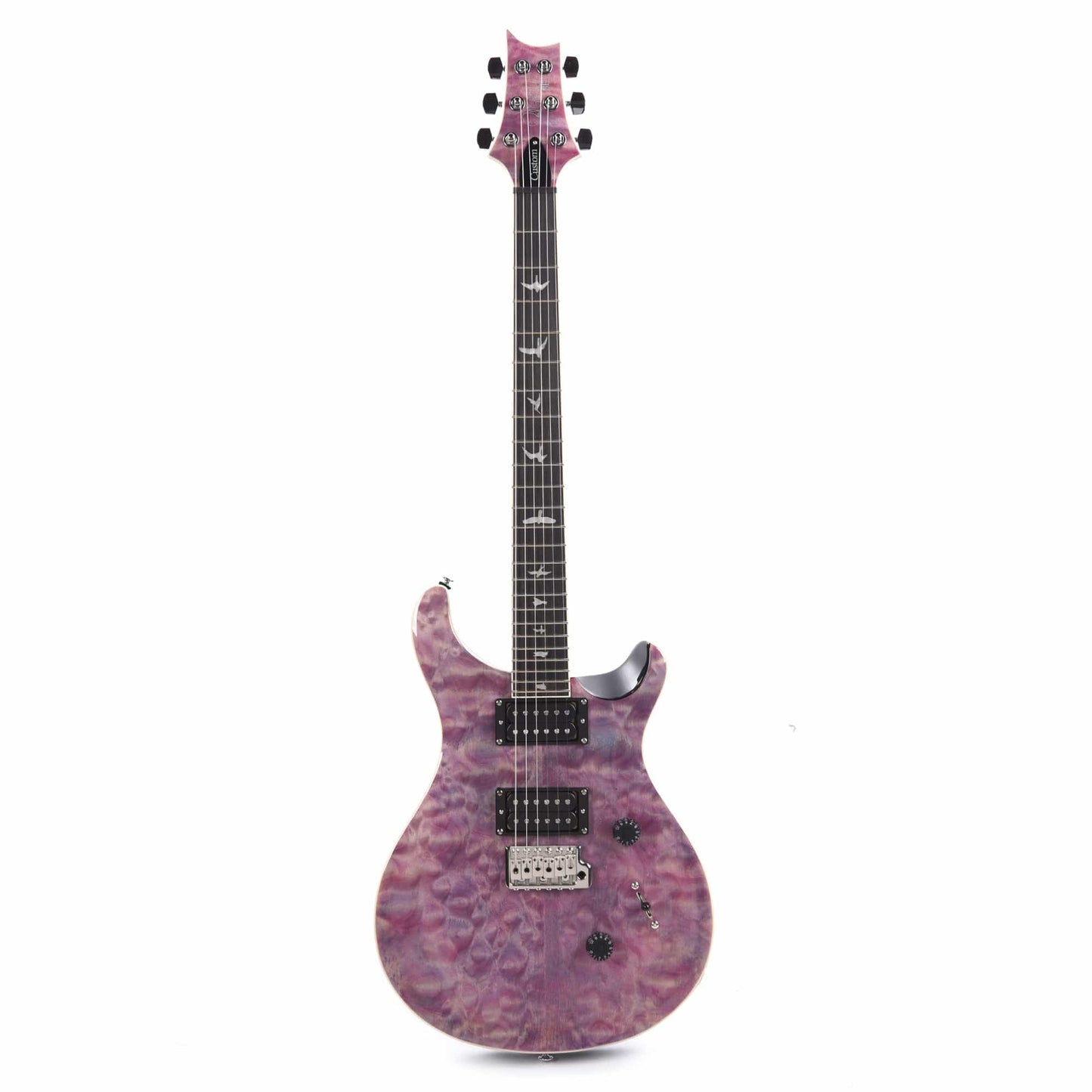 PRS SE Custom 24 Quilt Violet Electric Guitars / Solid Body