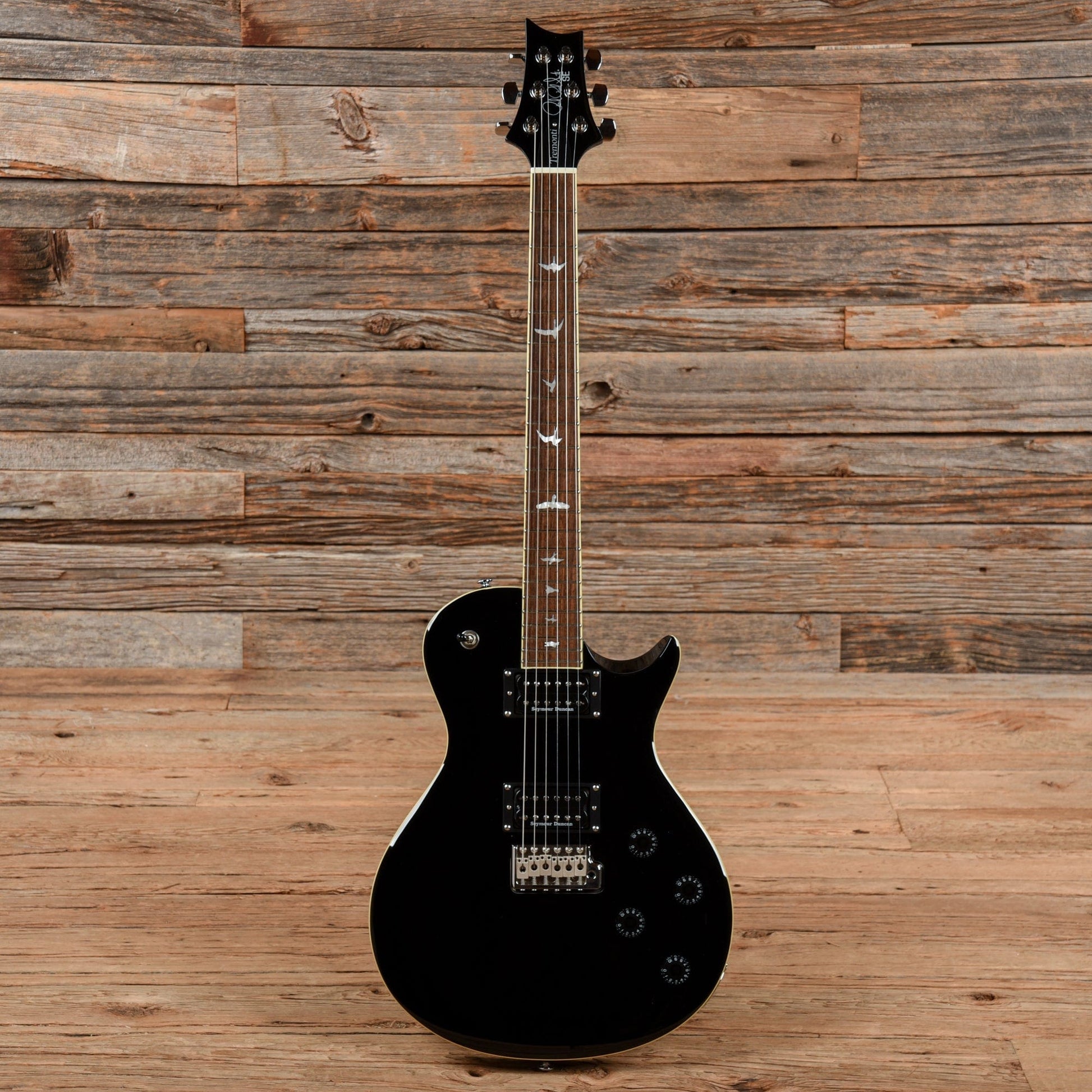 PRS SE Mark Tremonti Standard Black Electric Guitars / Solid Body