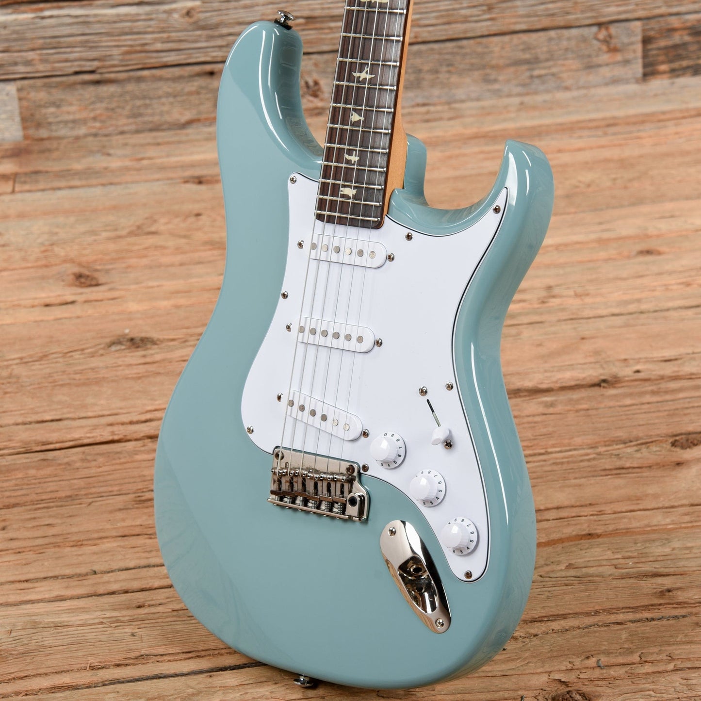 PRS SE Silver Sky Stone Blue Electric Guitars / Solid Body