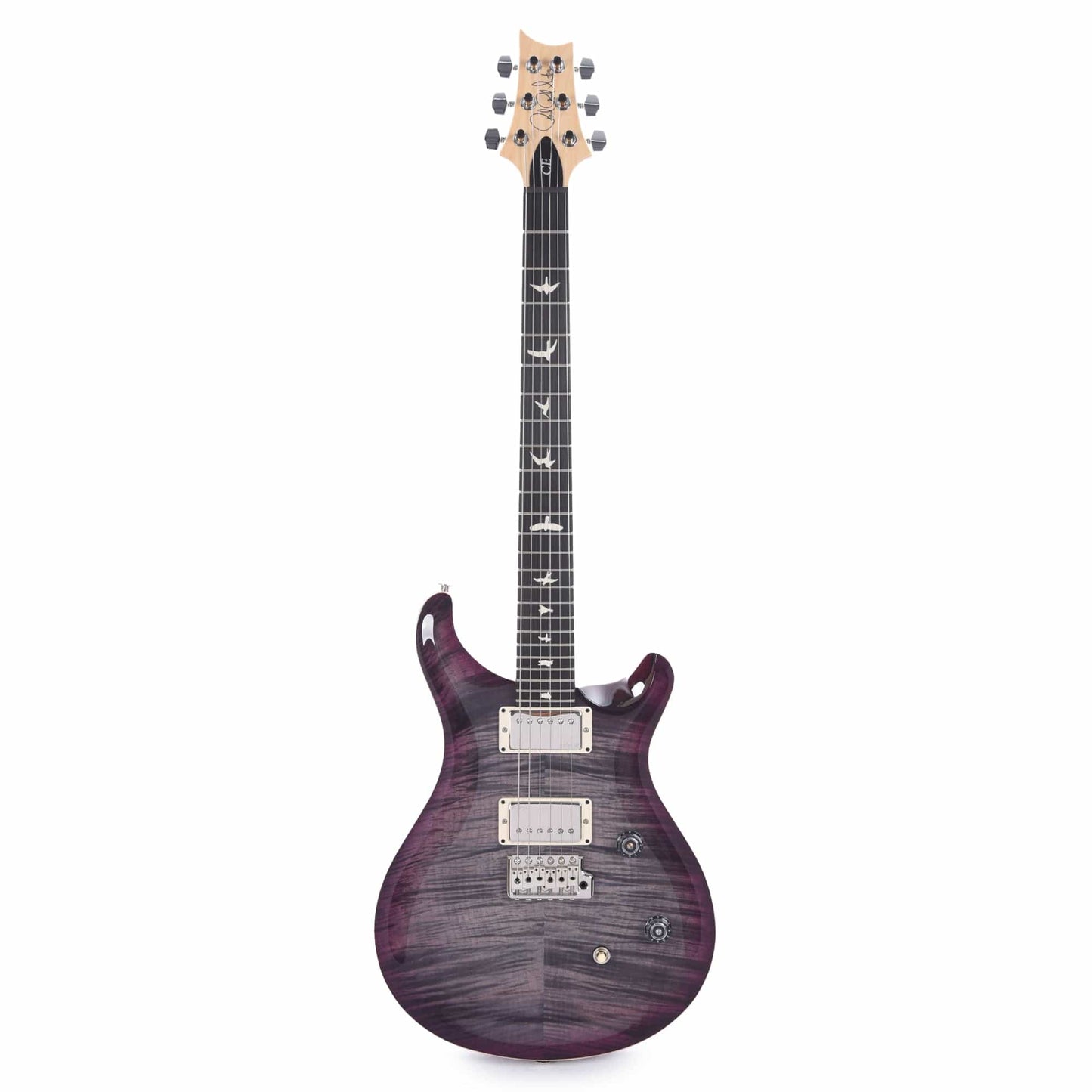 PRS Special Run CE 24 Faded Gray Black Purple Burst w/Ebony Fingerboard & 57/08 Humbuckers Electric Guitars / Solid Body