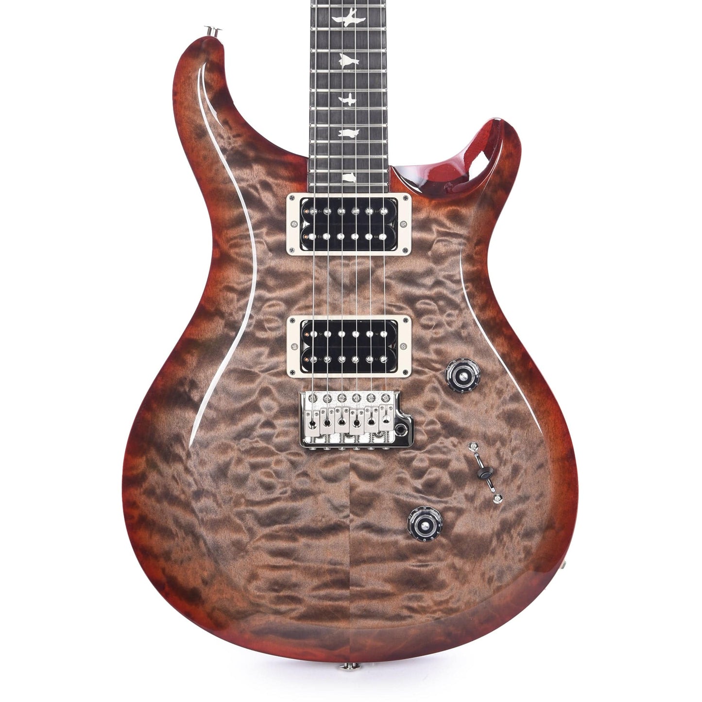 PRS Special Run S2 Custom 24 Quilt Top Faded Gray Black Cherry Burst w/Ebony Fingerboard Electric Guitars / Solid Body