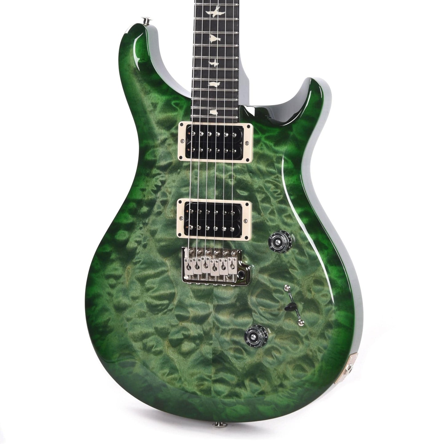 PRS Special Run S2 Custom 24 Quilt Top Trampas Green w/Ebony Fingerboard Electric Guitars / Solid Body