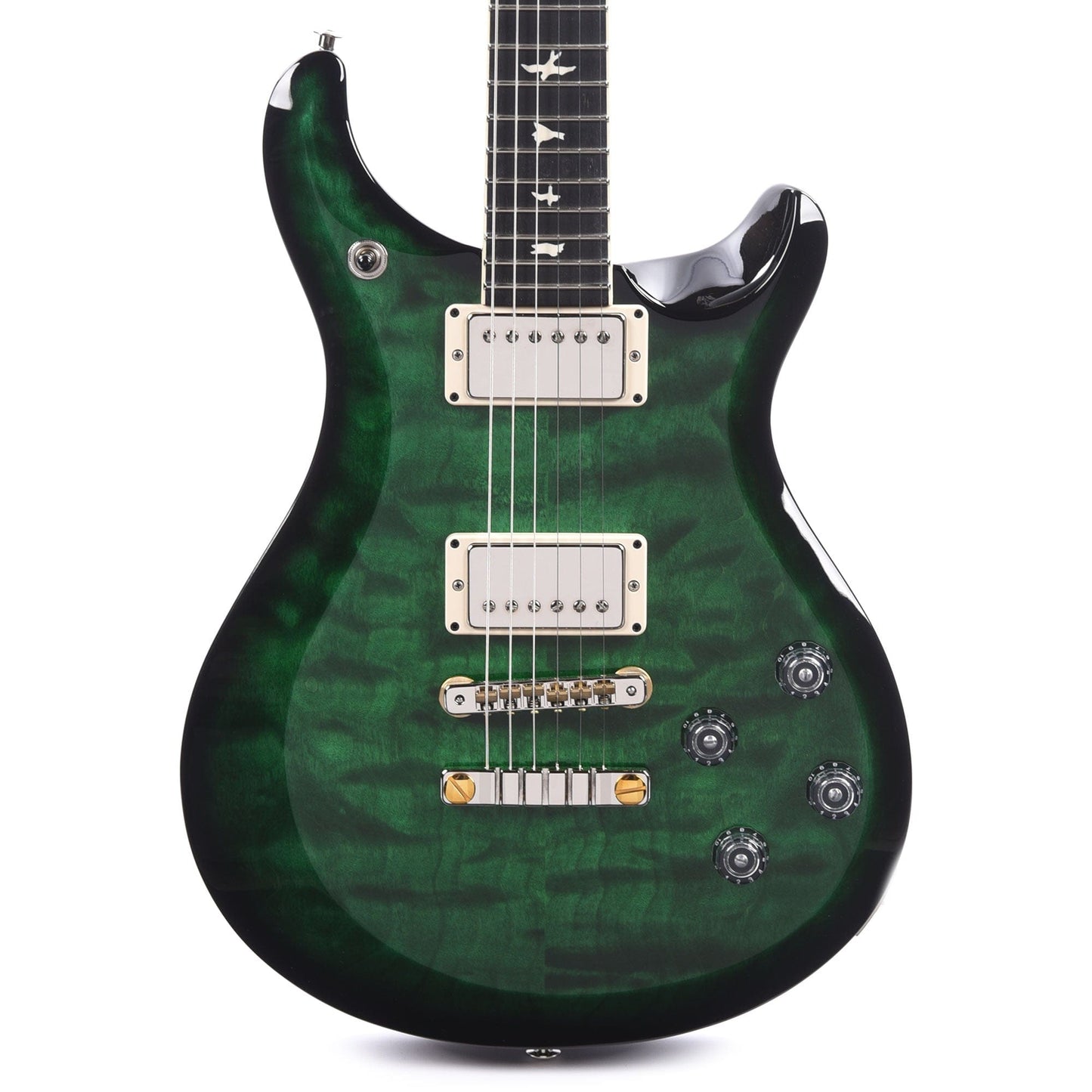 PRS Special Run S2 McCarty 594 Quilt Top Emerald Green w/Ebony Fingerboard Electric Guitars / Solid Body