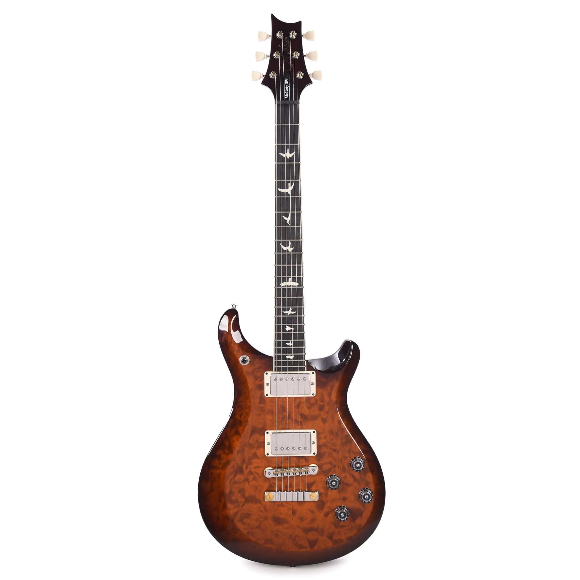 PRS Special Run S2 McCarty 594 Quilt Top Violin Amber Sunburst w/Ebony Fingerboard Electric Guitars / Solid Body