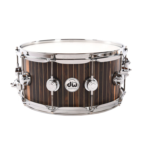 DW 6.5x14 333 Snare Drum Hard Satin Pinstripe Ziricote