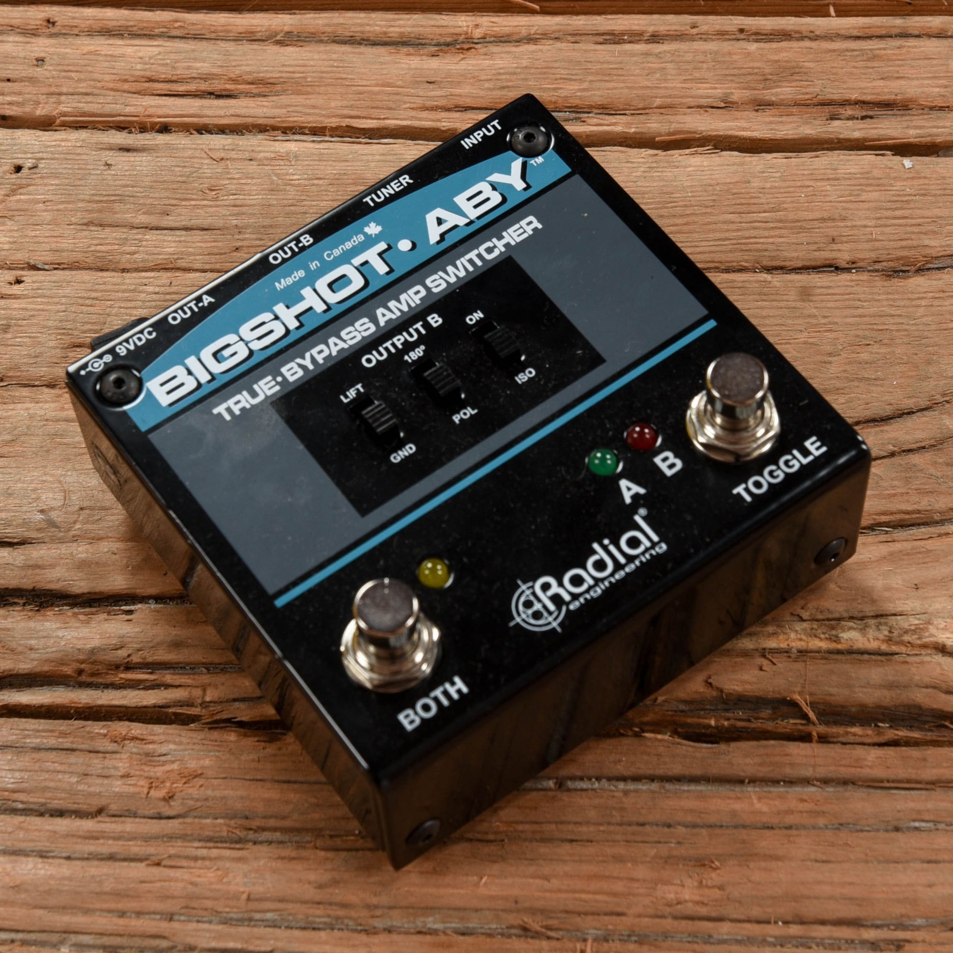 Radial ABY Switch Effects and Pedals / Controllers, Volume and Expression