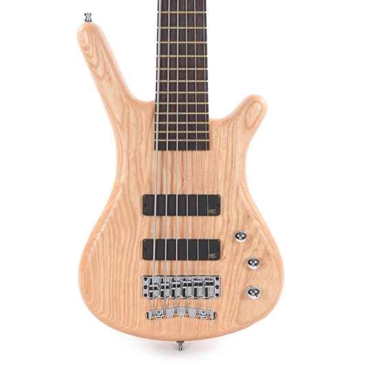 Warwick Pro Series Corvette Standard 6-String Active Ash Natural Transparent Satin