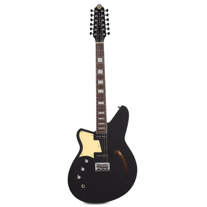 Reverend Airwave 12 Midnight Black LEFTY Electric Guitars / 12-String