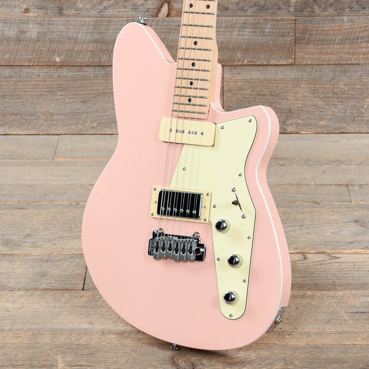 Reverend Double Agent W Orchid Pink LE w/Roasted Maple Neck Electric Guitars / Solid Body