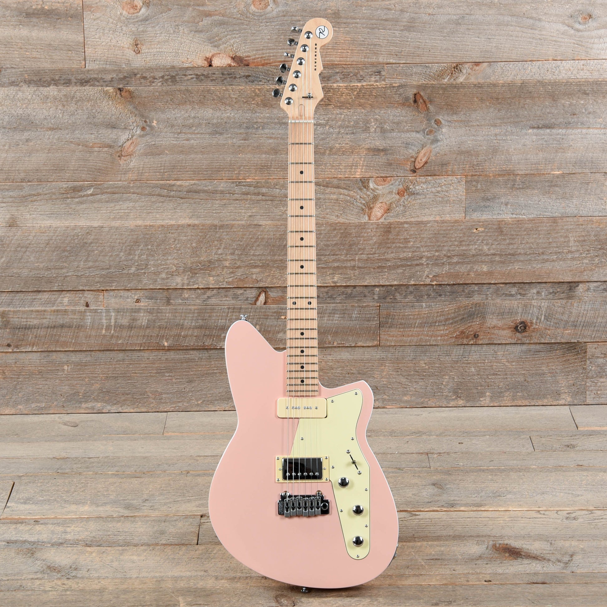 Reverend Double Agent W Orchid Pink LE w/Roasted Maple Neck Electric Guitars / Solid Body