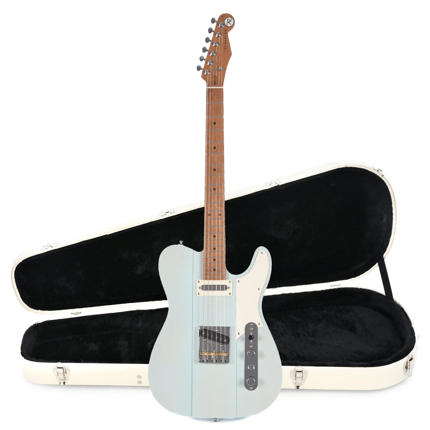 Reverend Greg Koch Signature Trans Chronic Blue Hardshell Case Bundle Electric Guitars / Solid Body