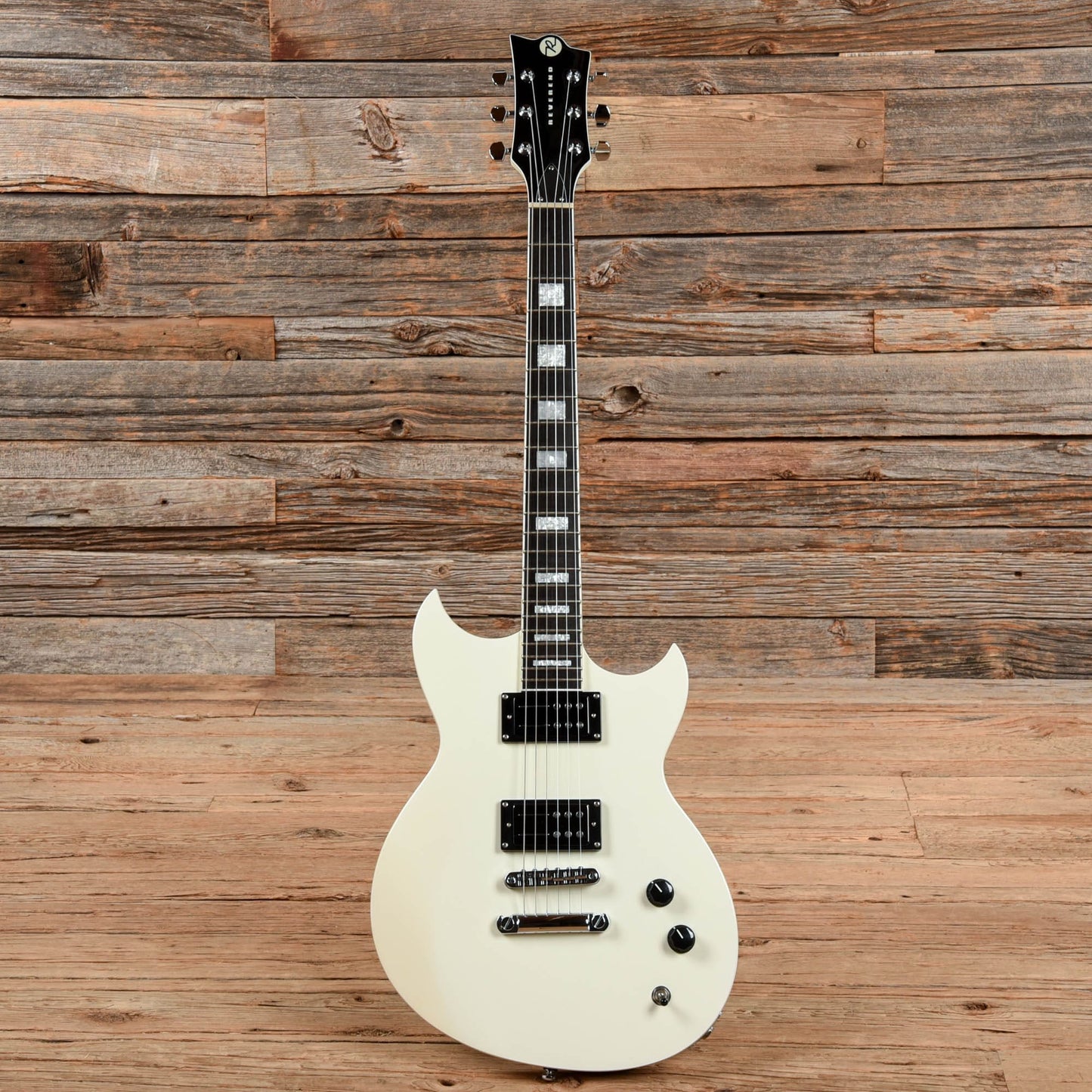 Reverend Robin Finck Signature White Electric Guitars / Solid Body