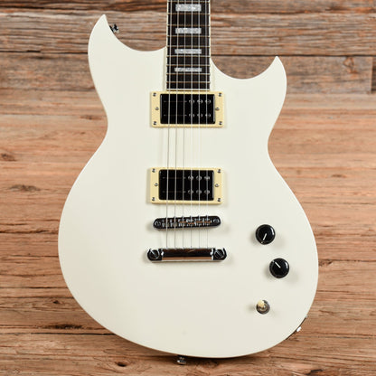 Reverend Robin Finck Signature White Electric Guitars / Solid Body