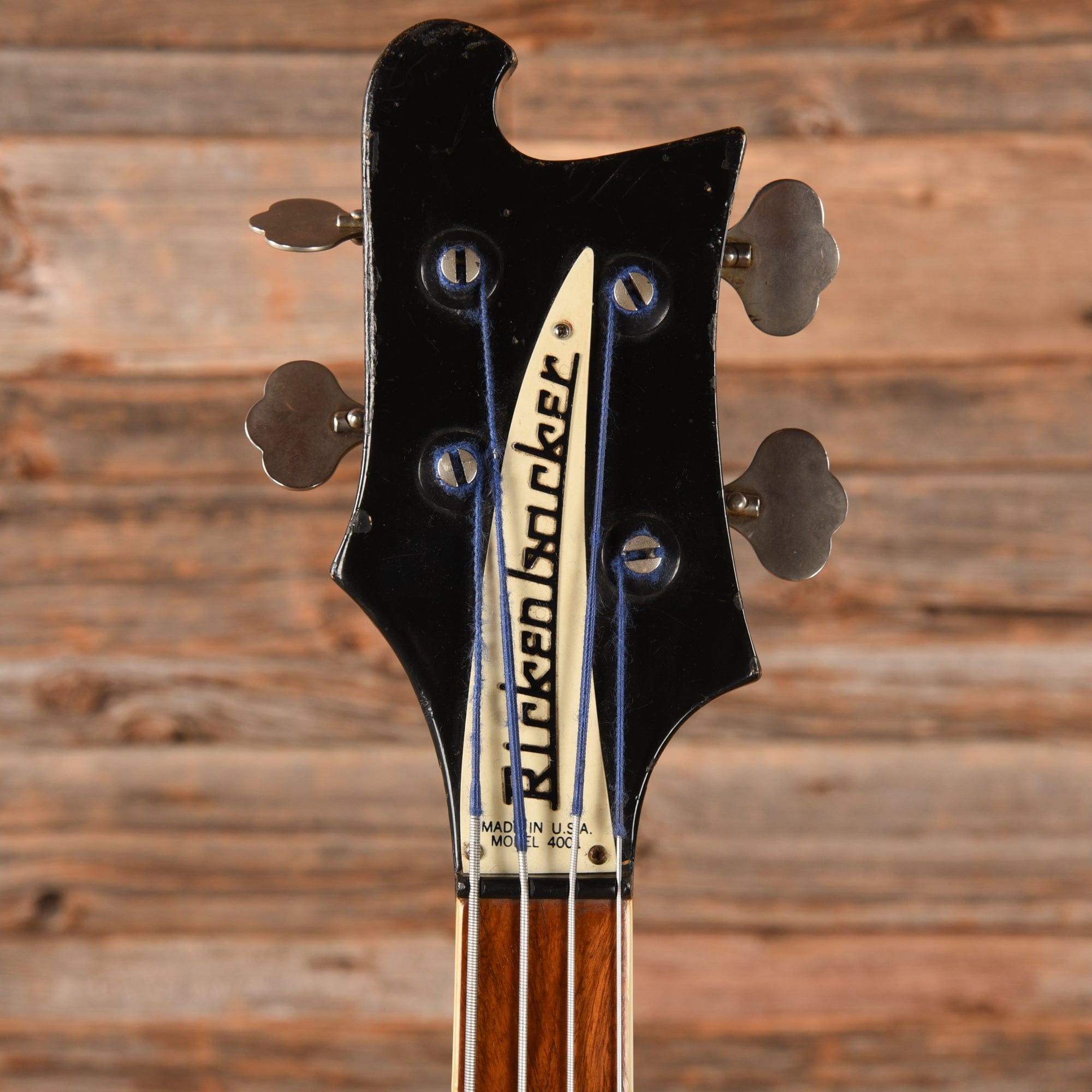 Rickenbacker 4001 Black 1976 Bass Guitars / 4-String