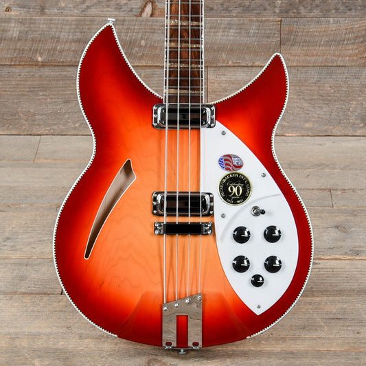 Rickenbacker 90th Anniversary 4005XC Amber FireGlo Bass Guitars / 4-String