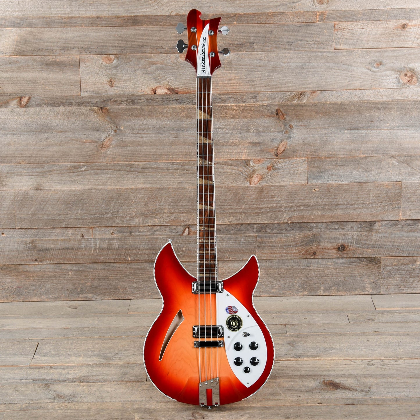 Rickenbacker 90th Anniversary 4005XC Amber FireGlo Bass Guitars / 4-String