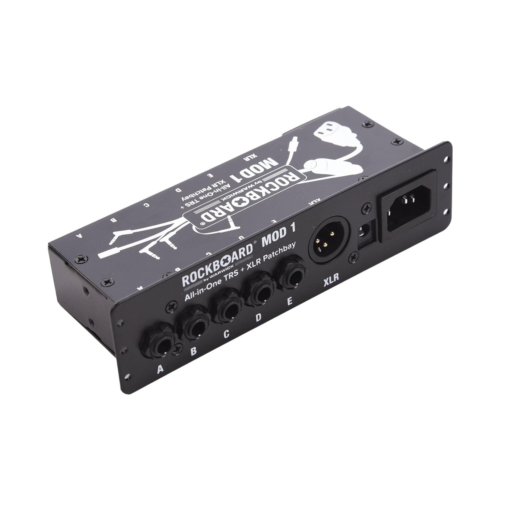 RockBoard Modul 1 w/XLR and Removable Faceplate Black Effects and Pedals / Controllers, Volume and Expression