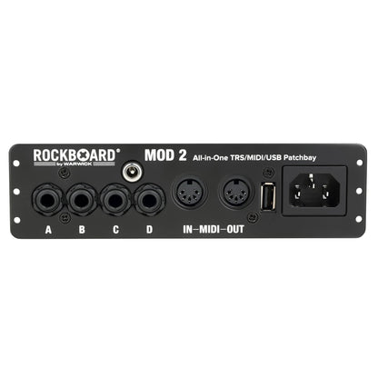 RockBoard Modul 2 w/MIDI, USB, & Removable Faceplate Effects and Pedals / Controllers, Volume and Expression