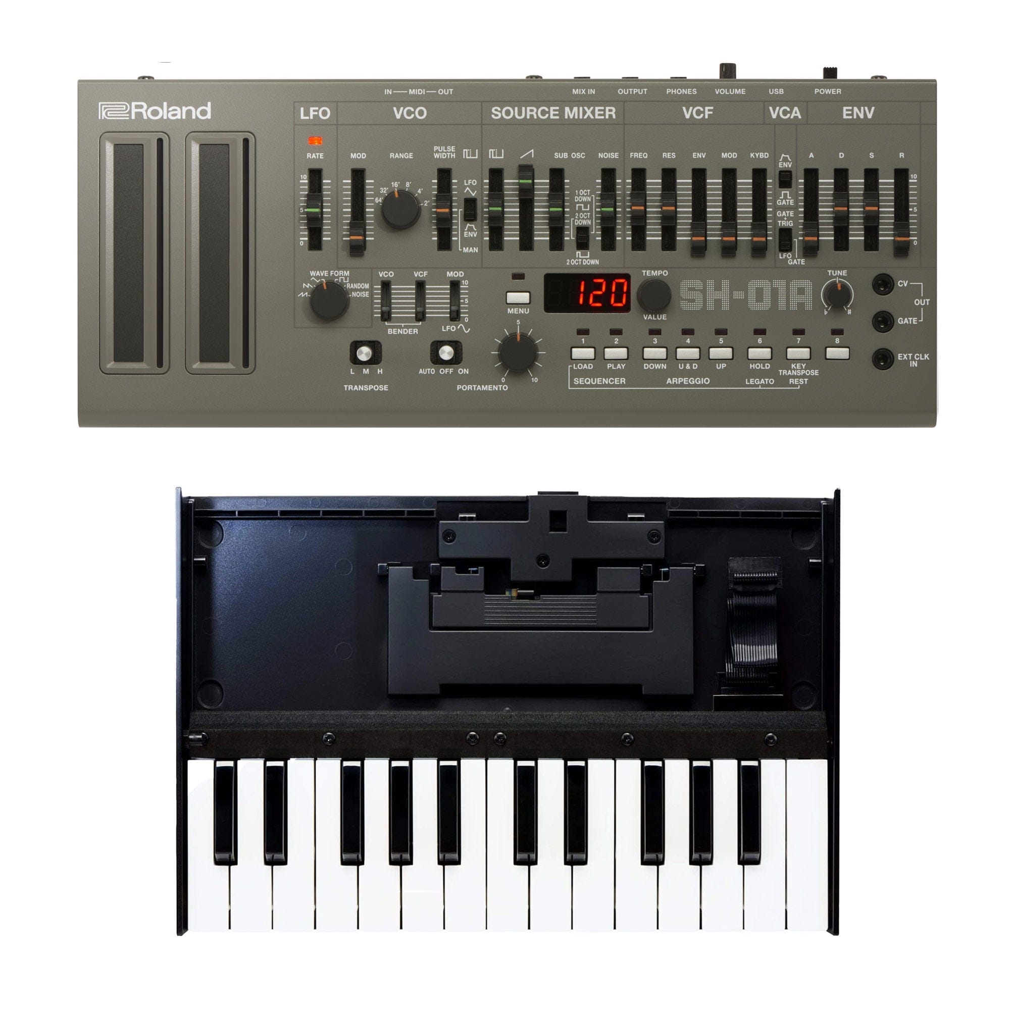 Roland SH-01A Synthesizer and Boutique K-25m Portable Keyboard Bundle Keyboards and Synths / Synths / Digital Synths