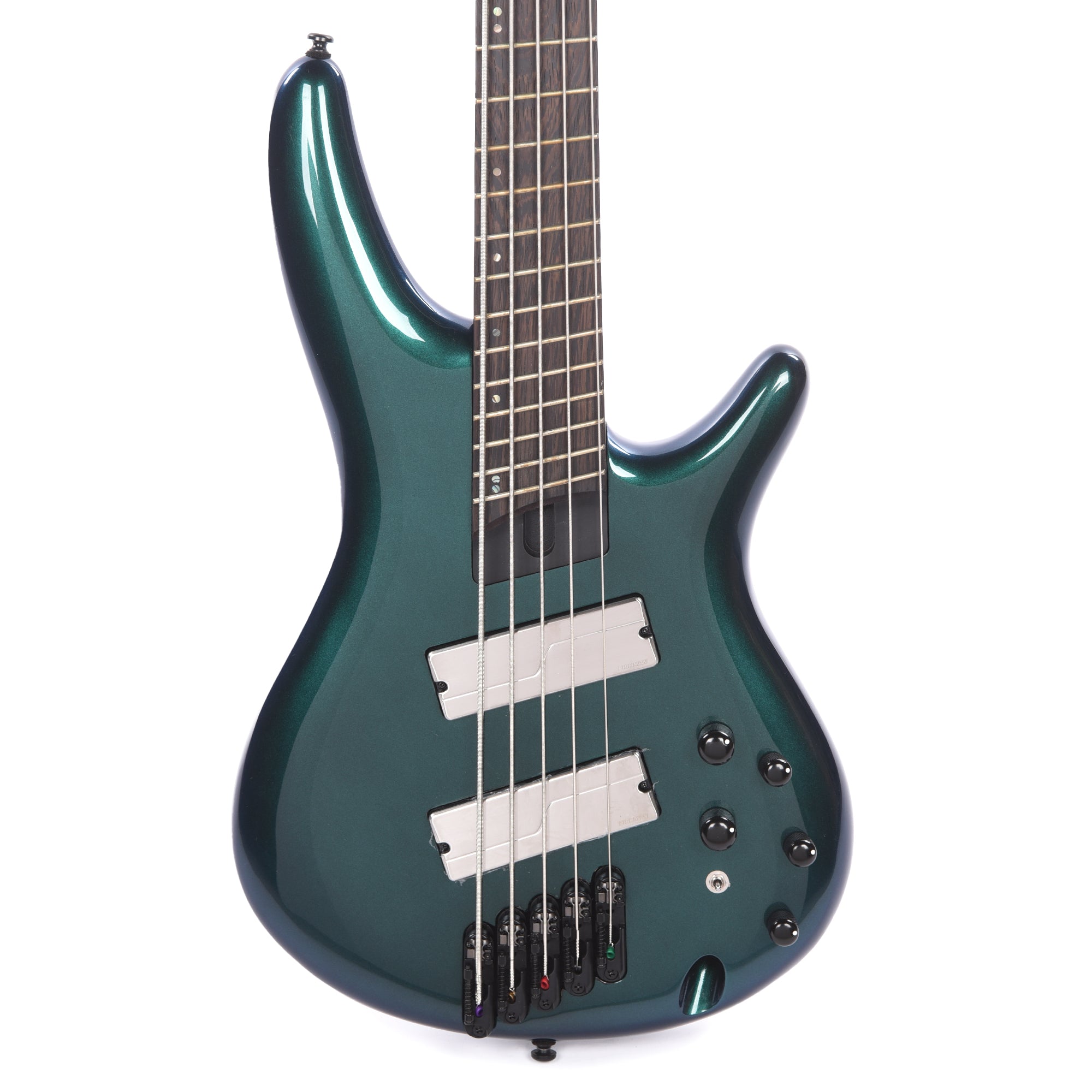 Ibanez SRMS725BCM Bass Workshop 5-String Electric Multiscale Bass Blue Chameleon