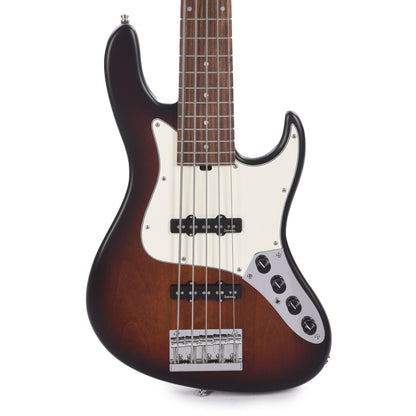 Sadowsky MetroLine 22-Fret Will Lee Bass Red Alder Body 5-String Almond Sunburst Transparent Satin Bass Guitars / 5-String or More