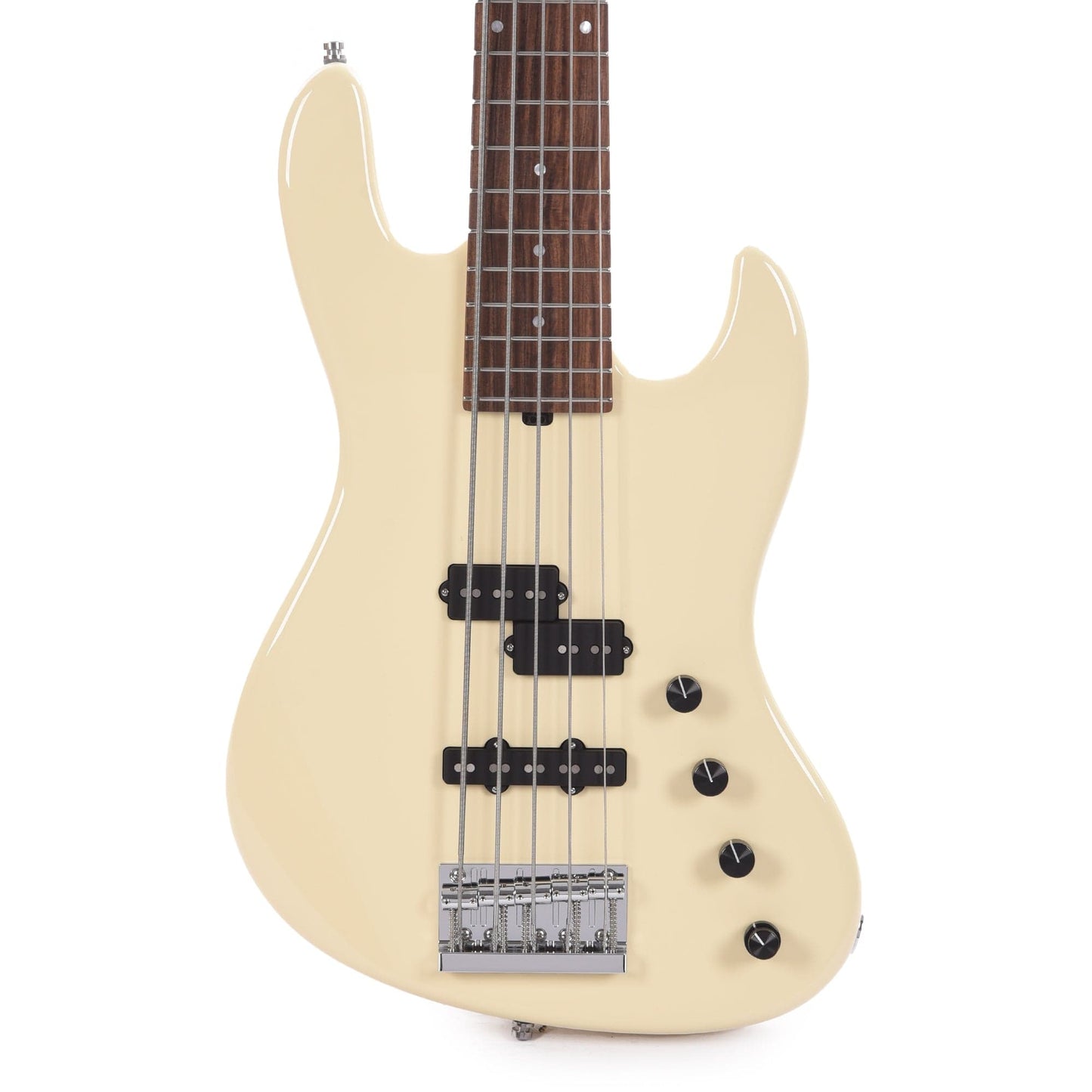 Sadowsky MetroLine Verdine White Alder 5-String Olympic White High Polish Bass Guitars / 5-String or More