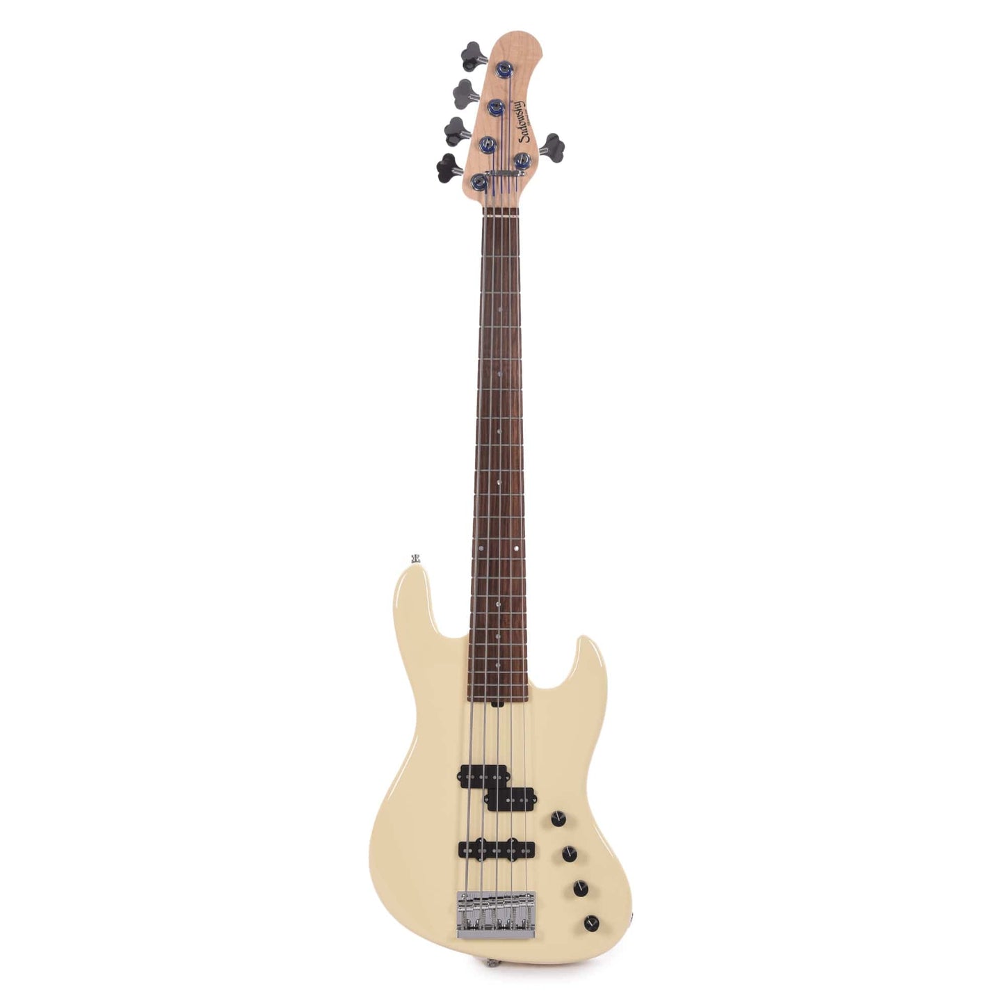 Sadowsky MetroLine Verdine White Alder 5-String Olympic White High Polish Bass Guitars / 5-String or More