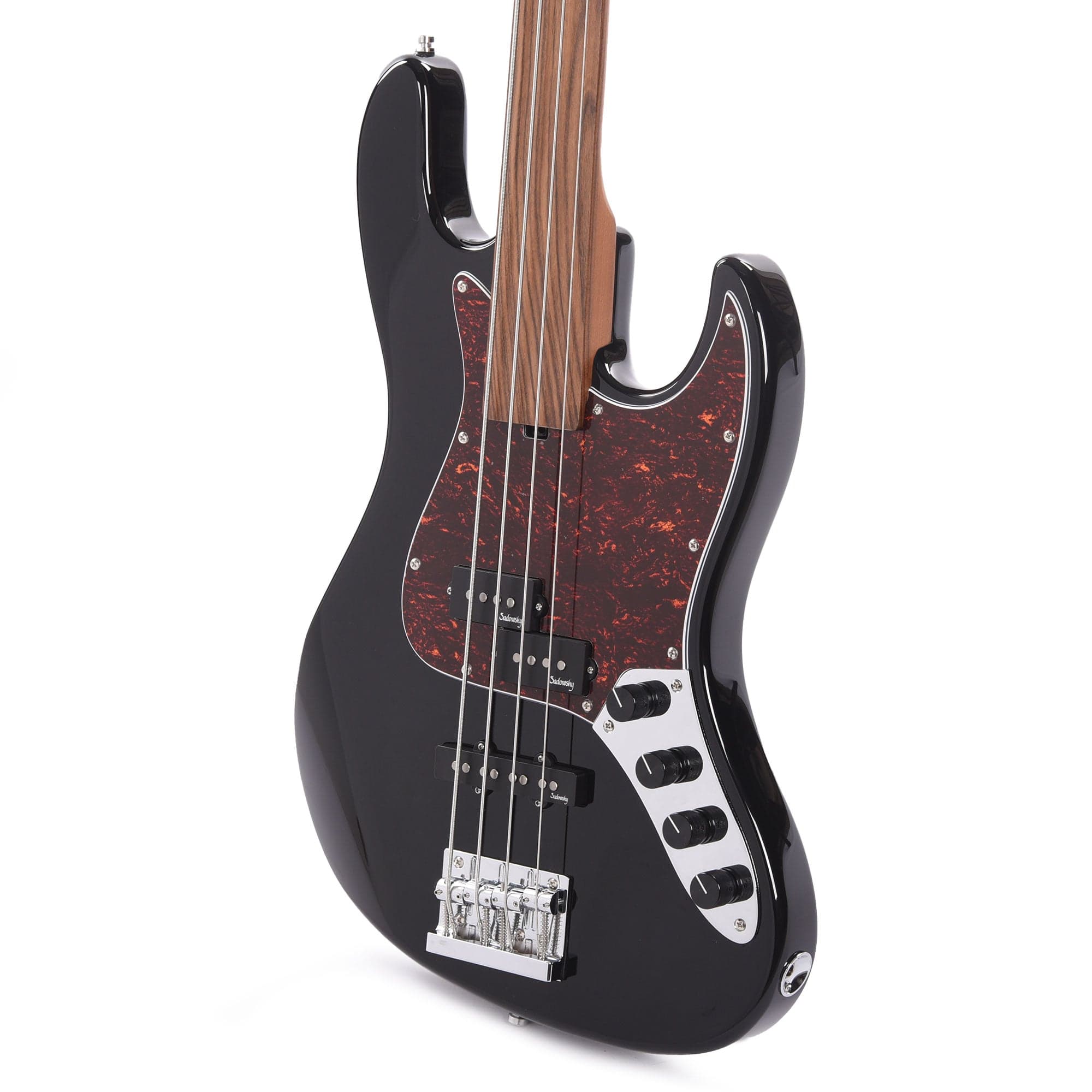 Sadowsky MetroExpress Hybrid PJ Fretless Bass Black High Polish ...