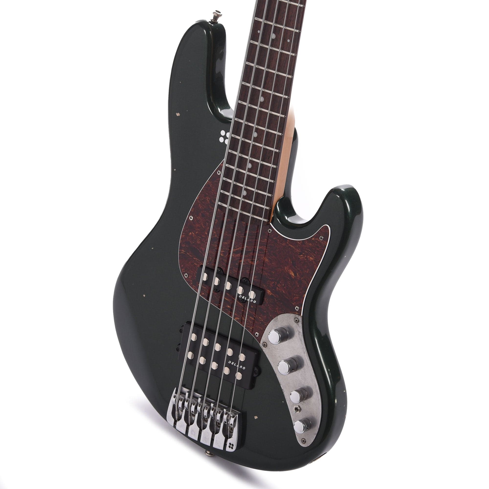 Sandberg California TM 5-String Soft Aged British Racing Green Bass Guitars / 5-String or More