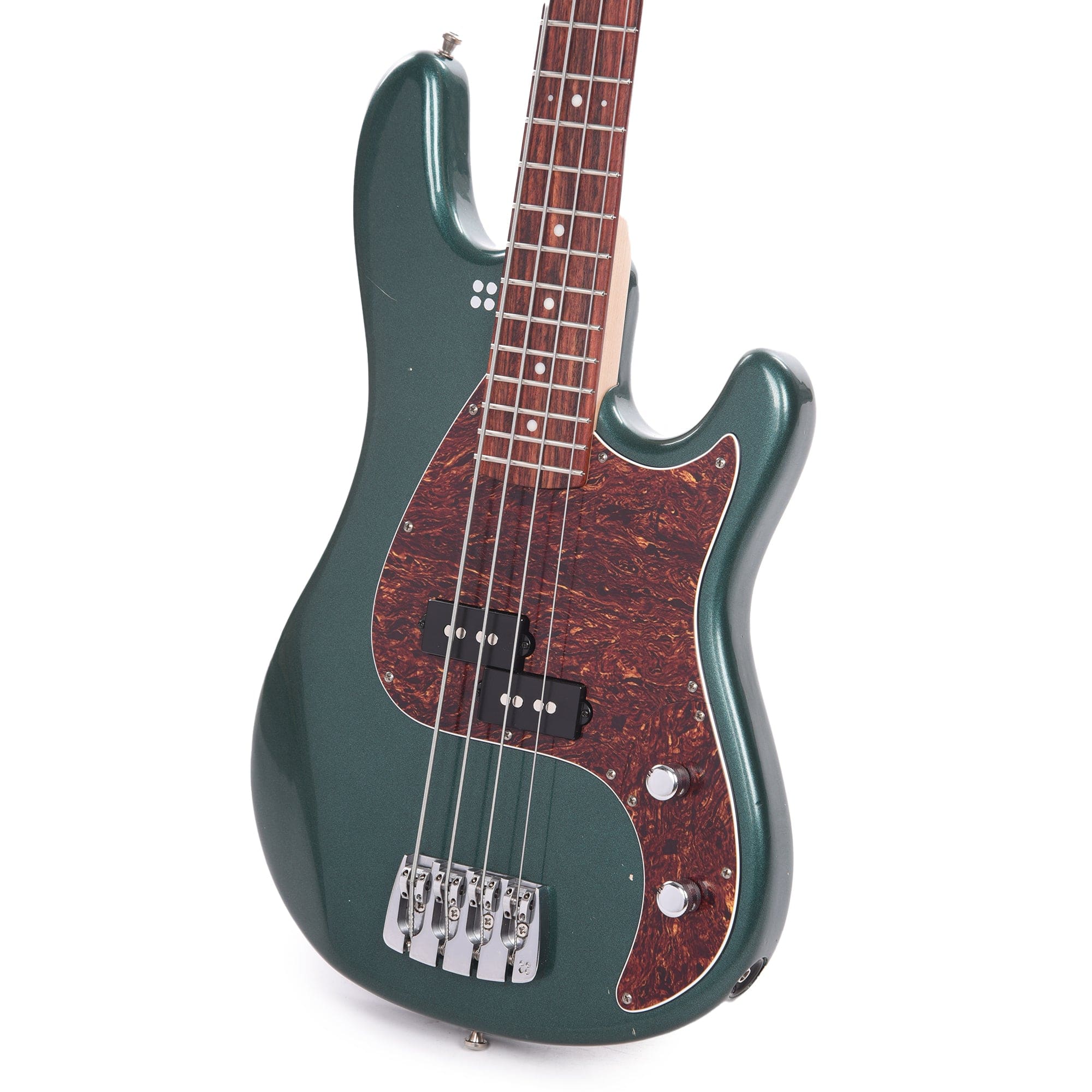 Sandberg California VS Lionel Short Scale Soft Aged British Racing Green Bass Guitars / Short Scale