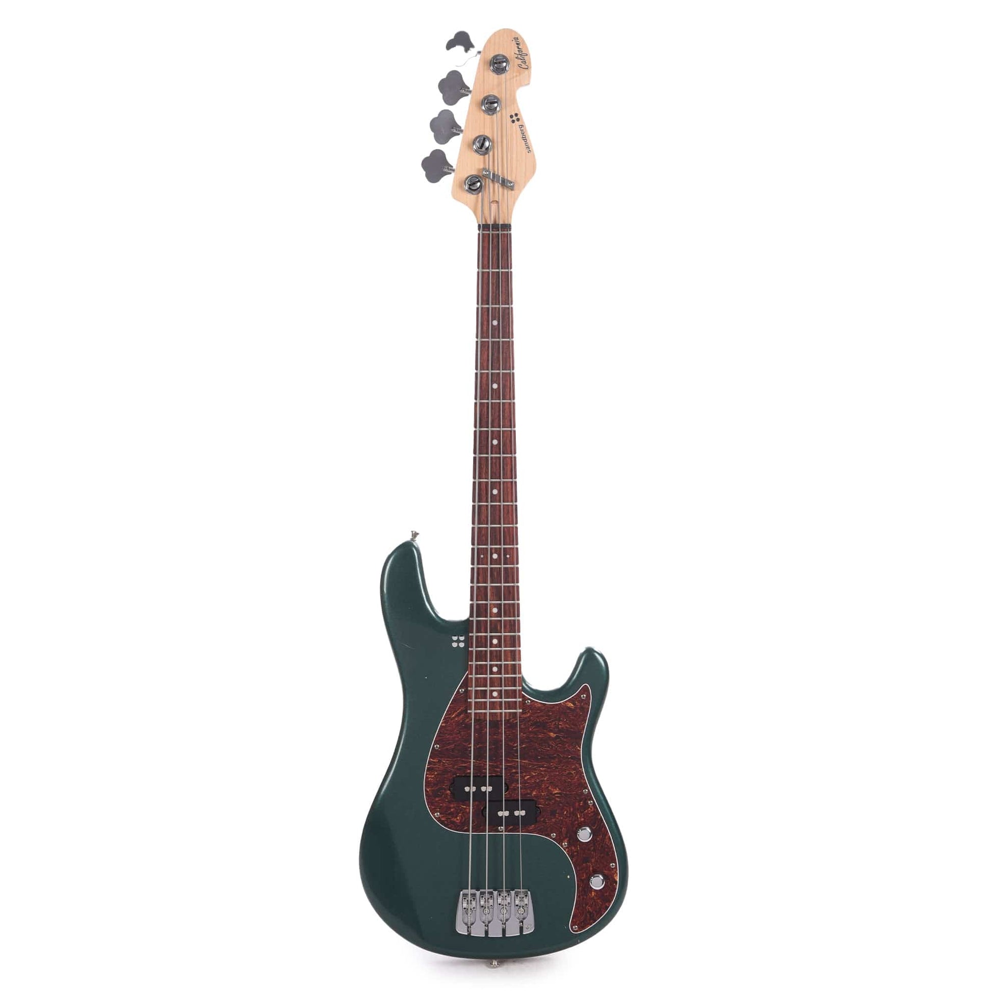 Sandberg California VS Lionel Short Scale Soft Aged British Racing Green Bass Guitars / Short Scale