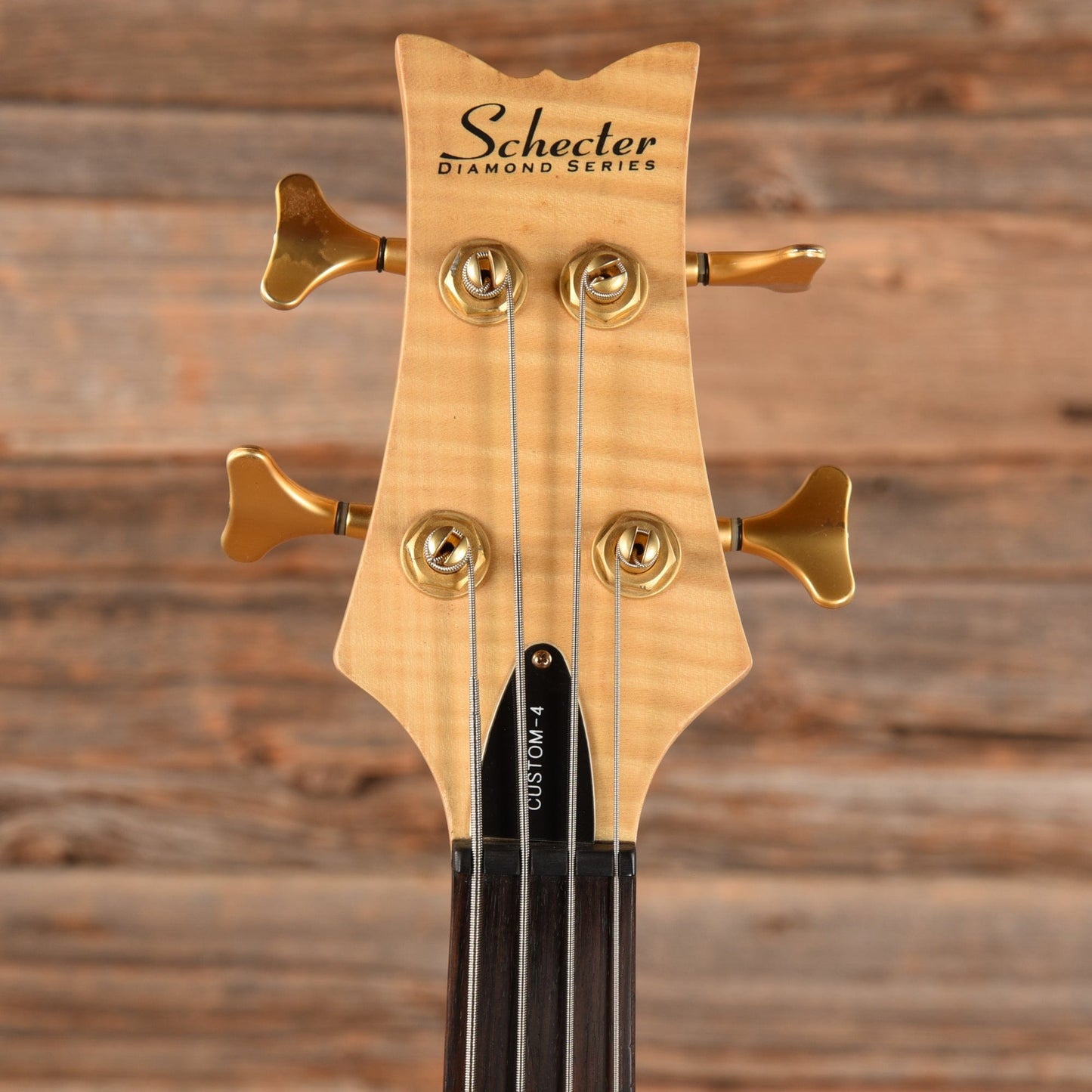 Schecter Diamond Series Stiletto Custom 4 Natural Bass Guitars / 4-String