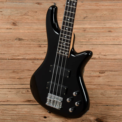 Schecter Diamond Series Stiletto Deluxe 4 Black Bass Guitars / 4-String