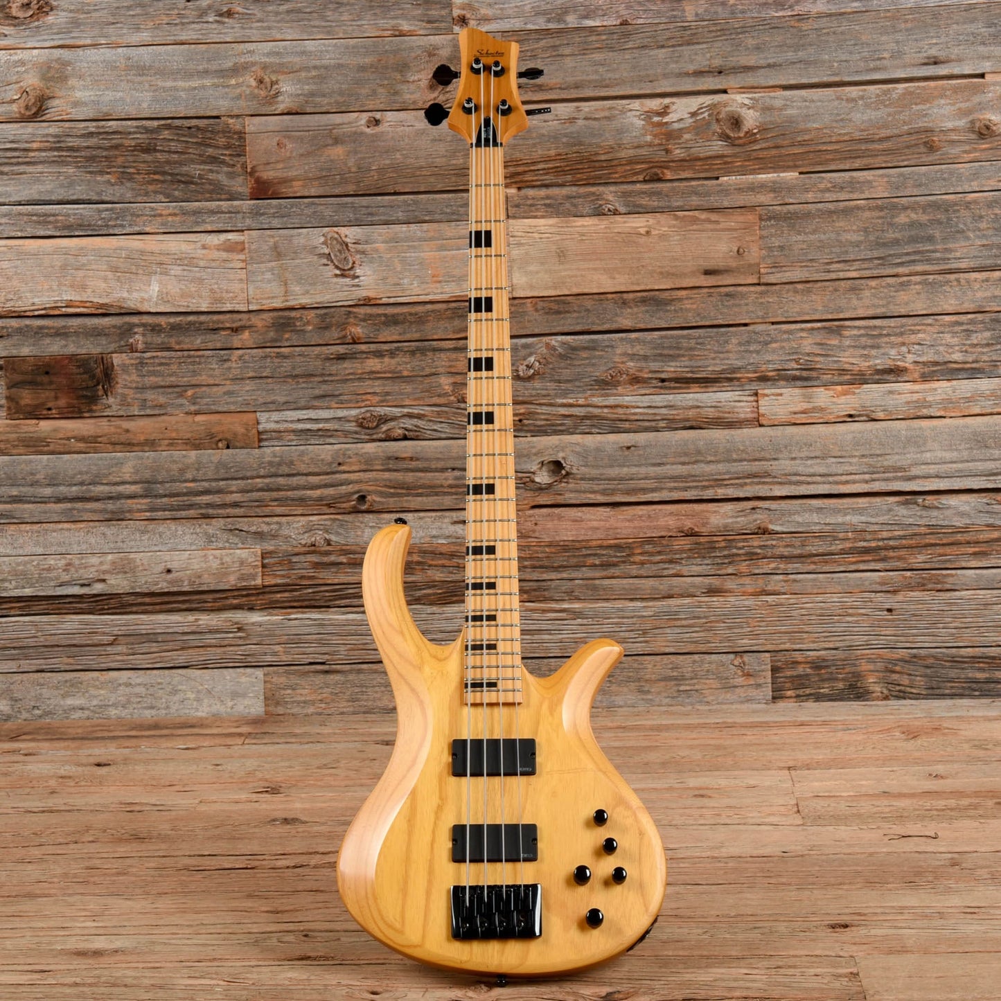 Schecter Riot-4 Session Natural 2015 Bass Guitars / 4-String