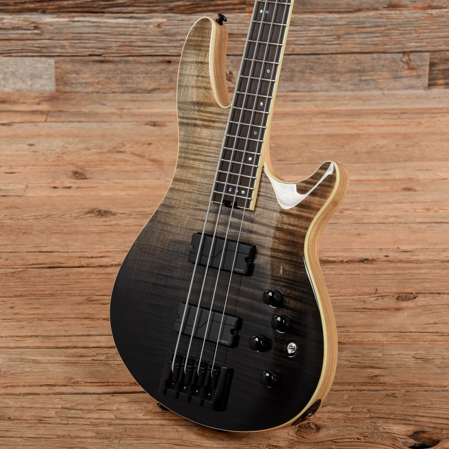 Schecter SLS Elite-4 Black Fade Burst 2018 Bass Guitars / 4-String