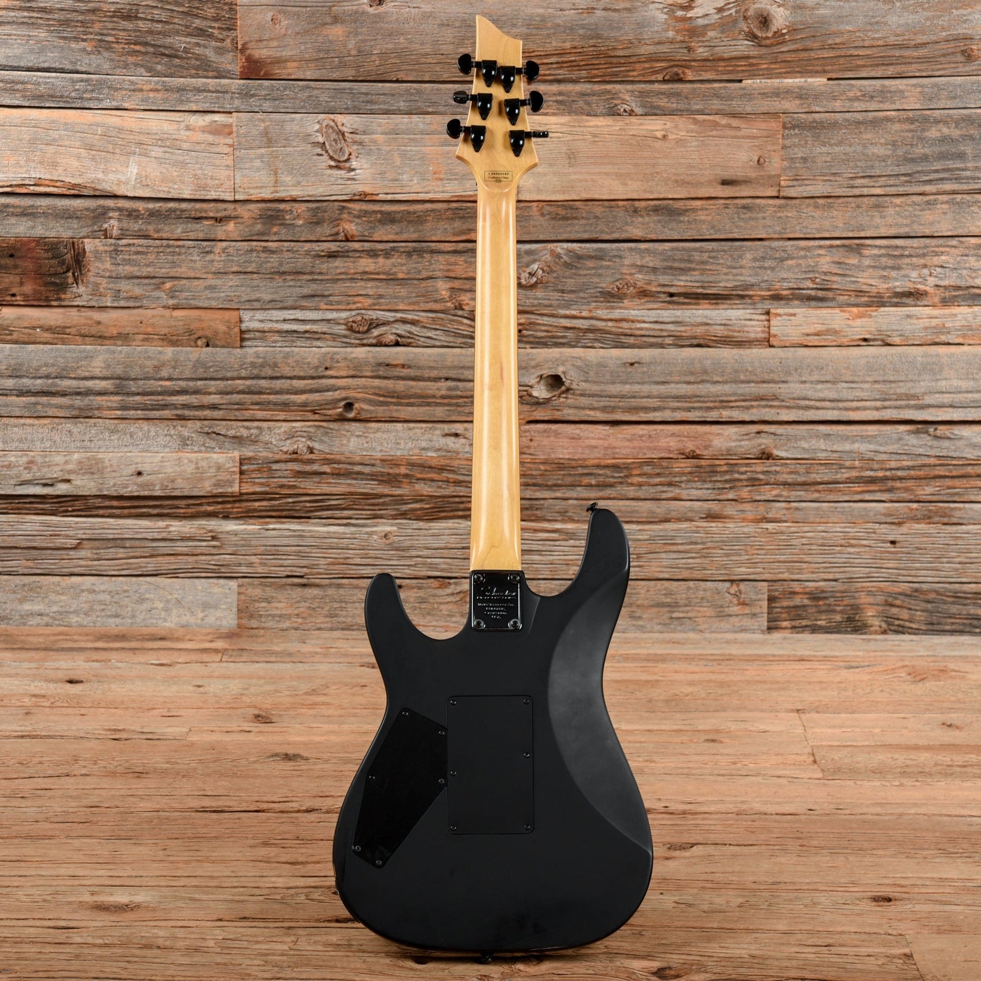 Schecter Diamon Series Black Electric Guitars / Solid Body