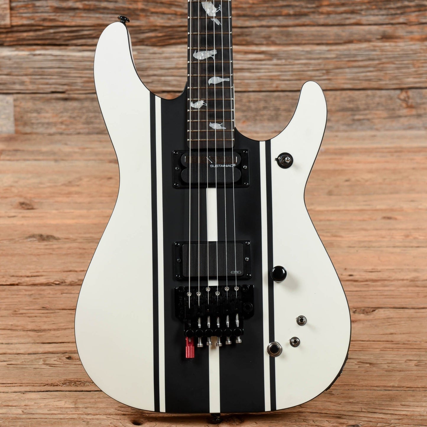 Schecter DJ Ashba Signature Matte White 2020 Electric Guitars / Solid Body