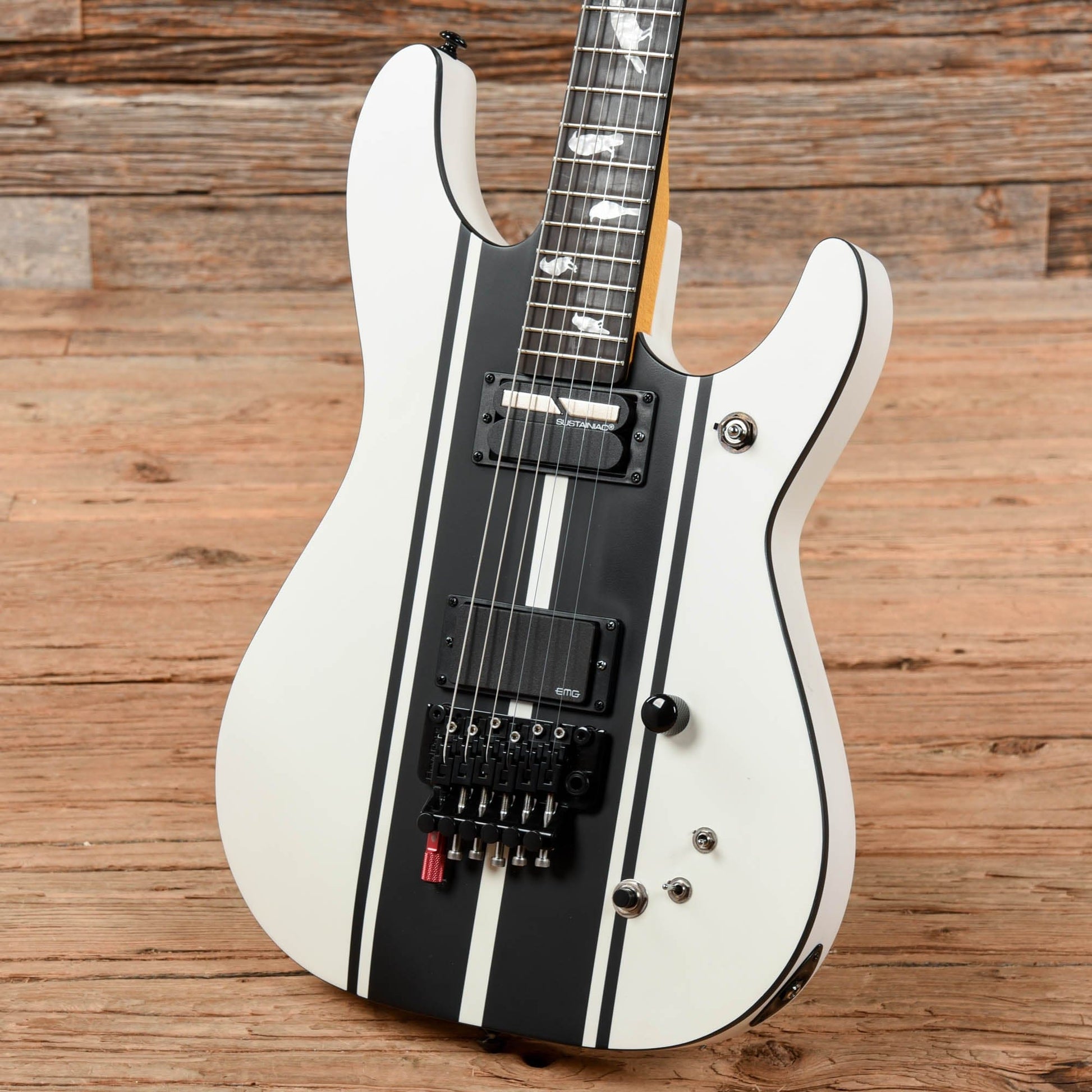 Schecter DJ Ashba Signature Matte White 2020 Electric Guitars / Solid Body