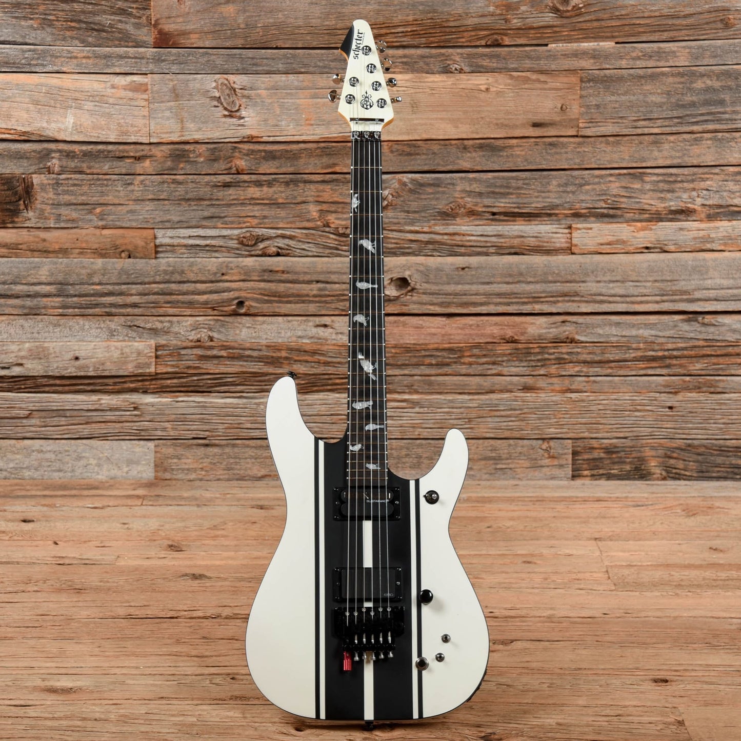 Schecter DJ Ashba Signature Matte White 2020 Electric Guitars / Solid Body