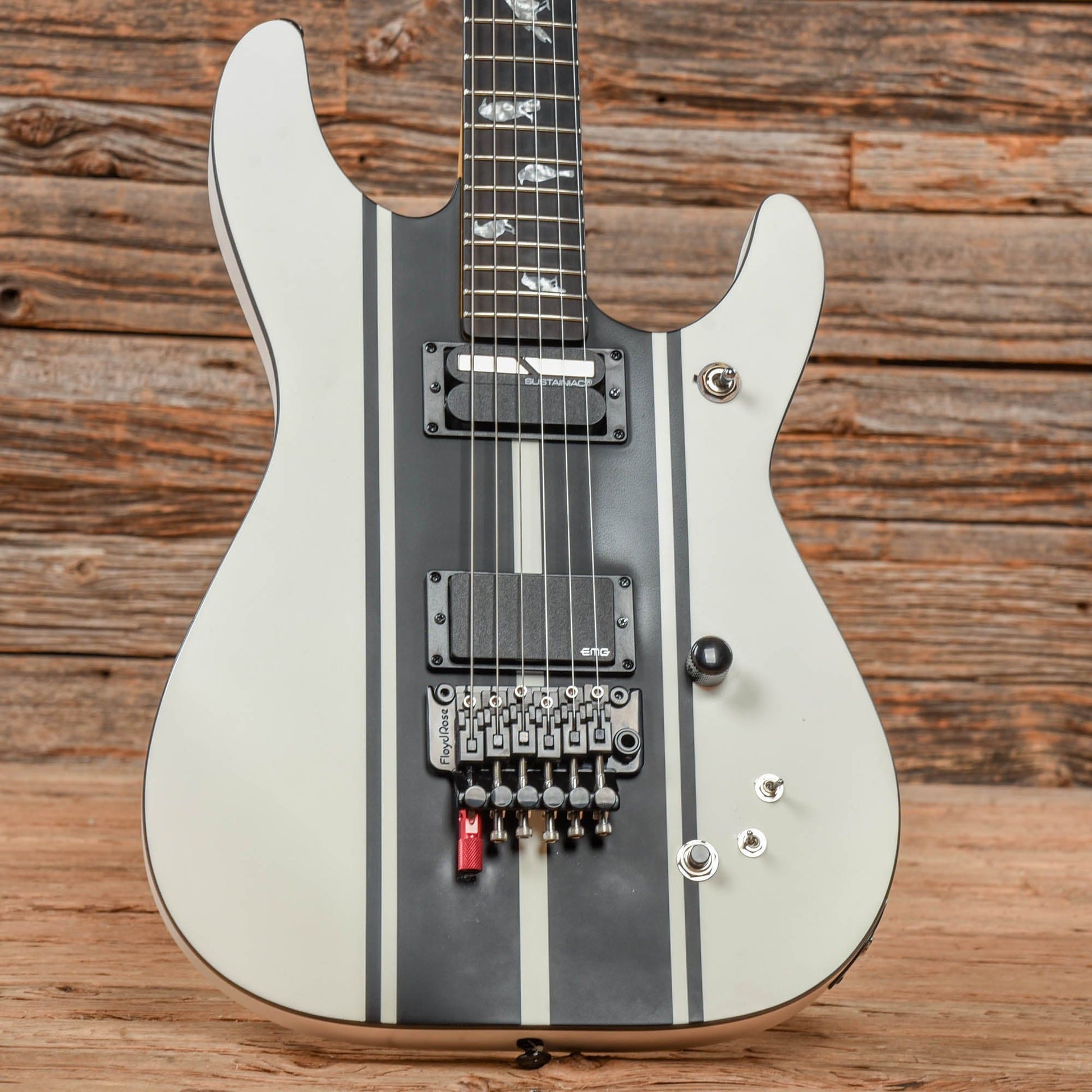 Schecter DJ Ashba Signature Matte White 2020 Electric Guitars / Solid Body