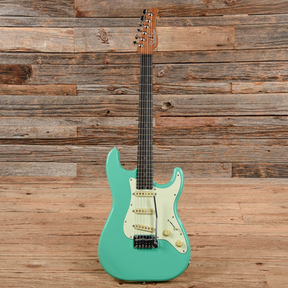 Schecter Nick Johnston Traditional Surf Green 2019 Electric Guitars / Solid Body