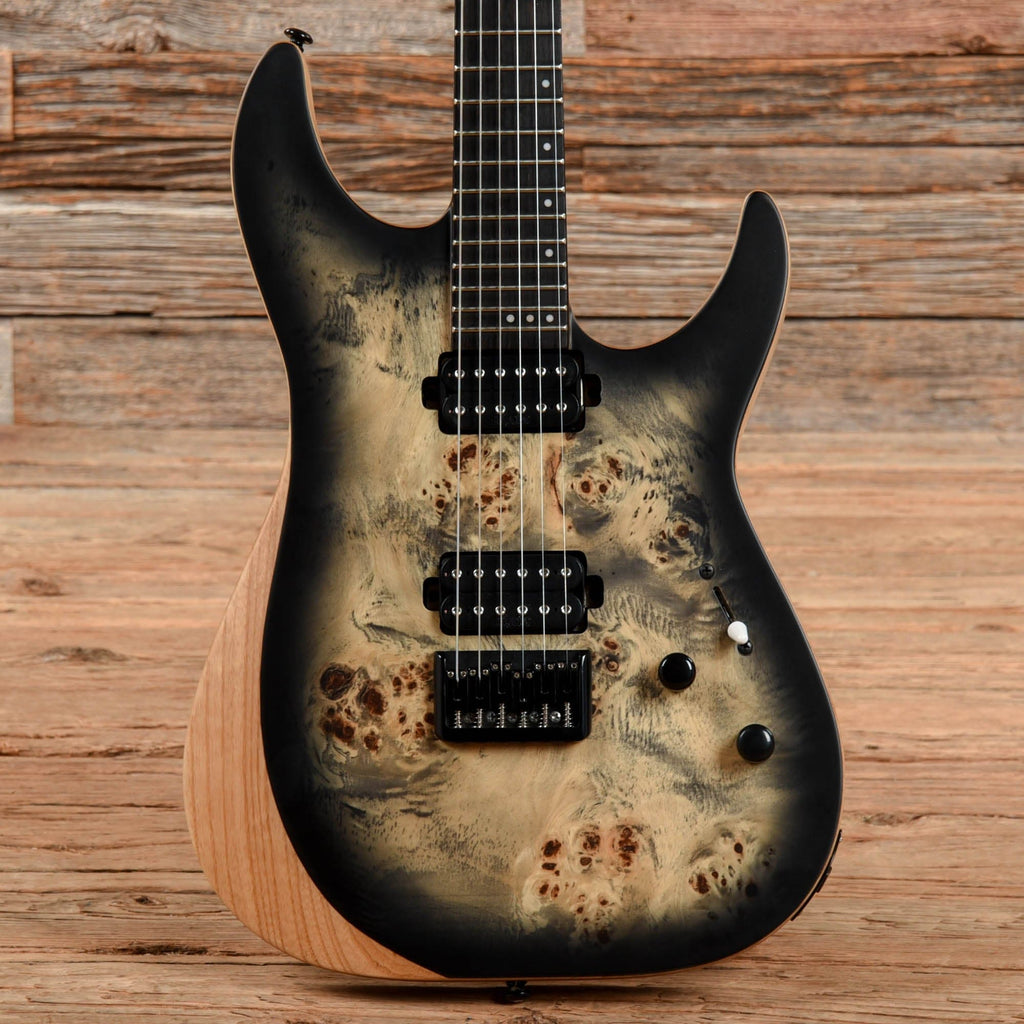 Schecter Reaper 6 Satin Charcoal Burst 2020 – Chicago Music Exchange