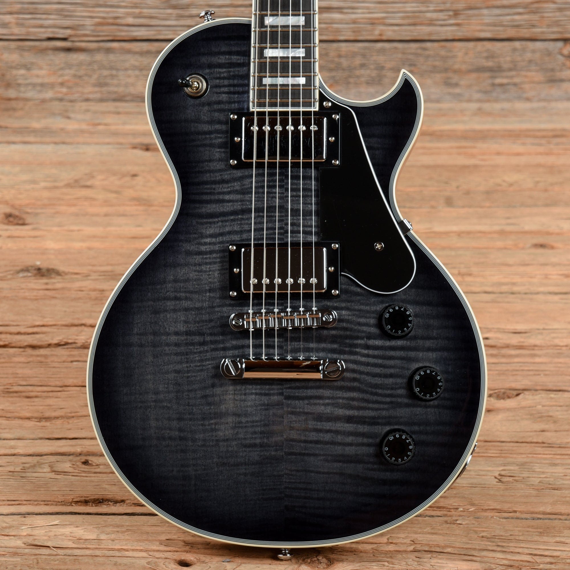 Schecter solo ii on sale custom black burst