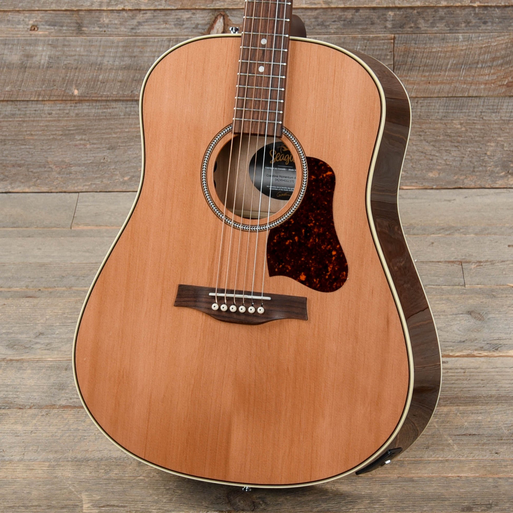 Seagull Momentum w/Cedar Top & Cherry Back/Sides Acoustic Guitars / Built-in Electronics