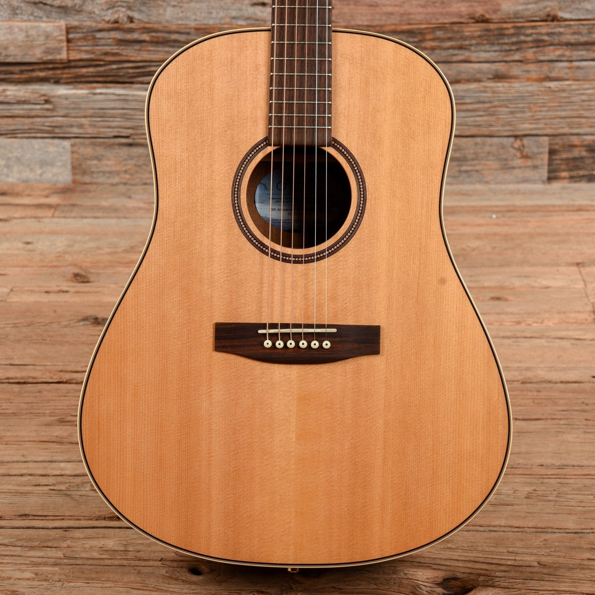 Seagull 25th Anniversary Mahogany Spruce HG Natural Acoustic Guitars / Dreadnought