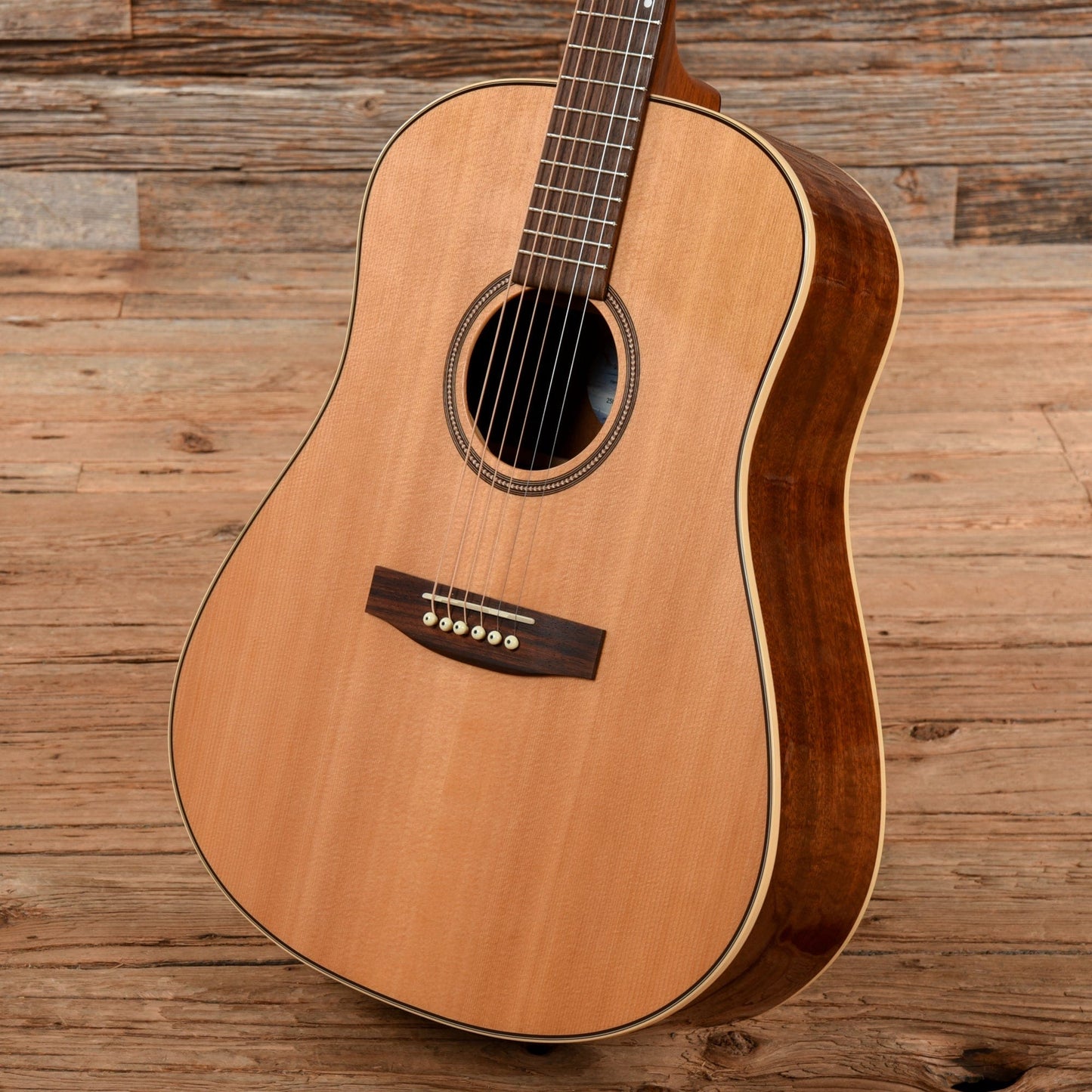 Seagull 25th Anniversary Mahogany Spruce HG Natural Acoustic Guitars / Dreadnought