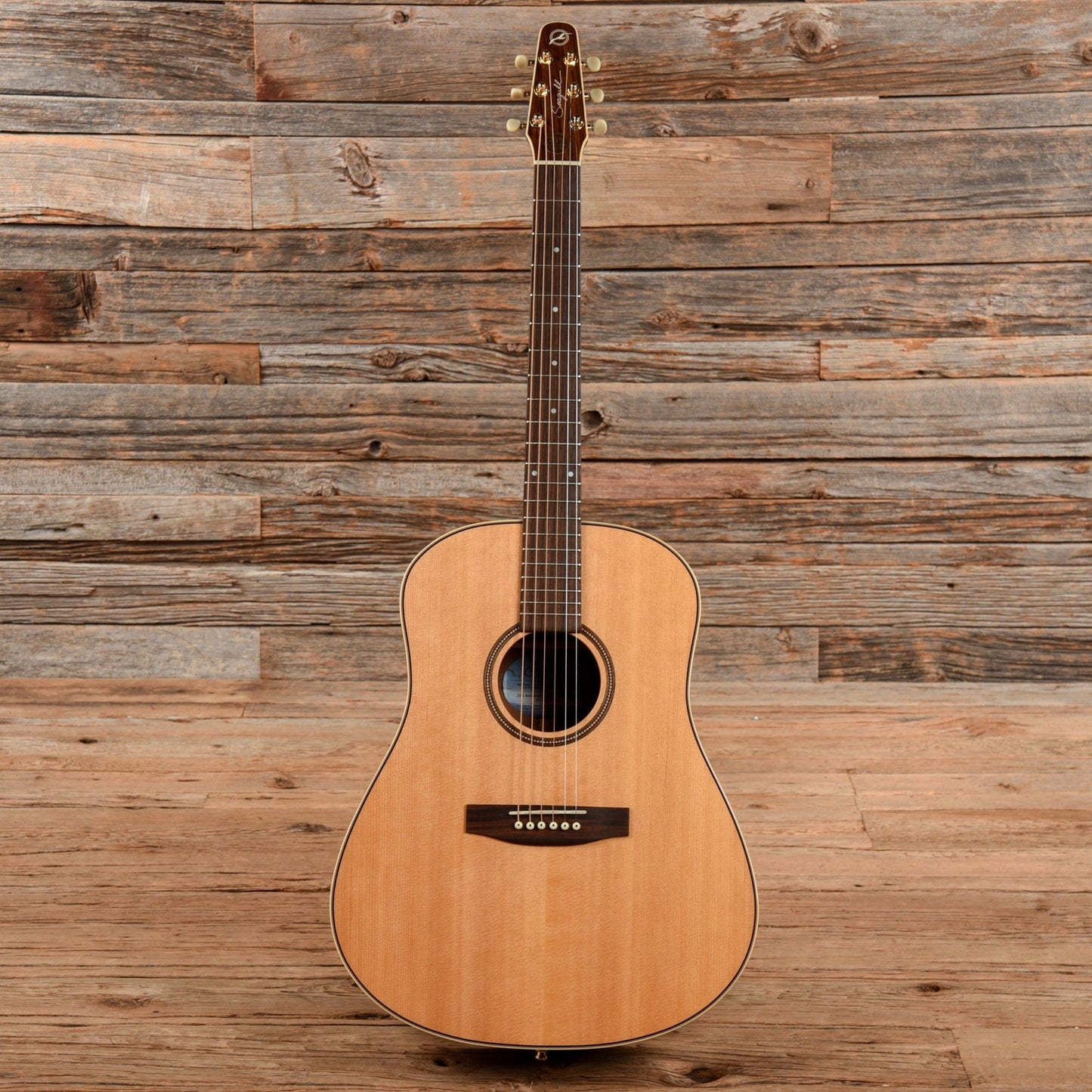 Seagull 25th Anniversary Mahogany Spruce HG Natural Acoustic Guitars / Dreadnought