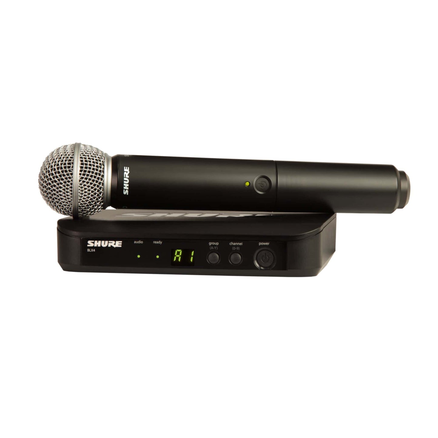 Shure BLX24 J11 Wireless Vocal System w/ (1) BLX4 Wireless Receiver, (1) Handheld Transmitter and SM58 Microphone Pro Audio / Accessories / Wireless Instrument Systems